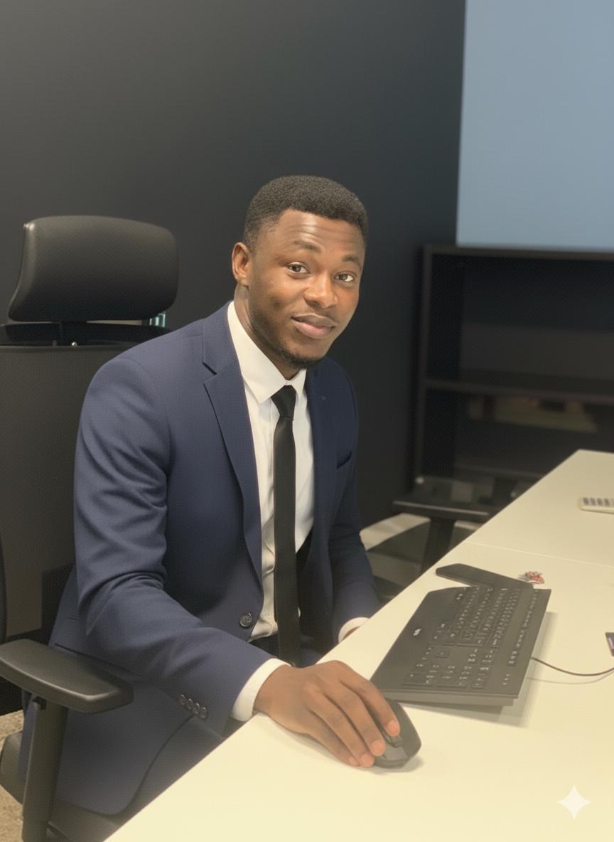 Portrait of Ebizimoh Vincent Abodei